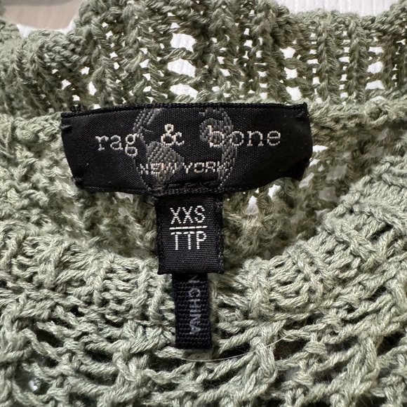 Rag and Bone Riley Sleeveless maxi dress Sage - Picture 3 of 5